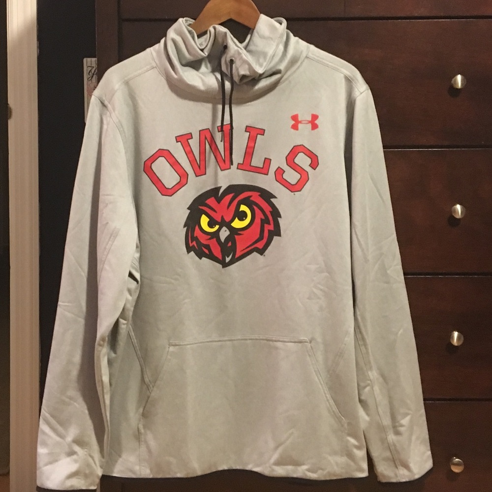 Temple University Under Armour Pullover Sweatshirt